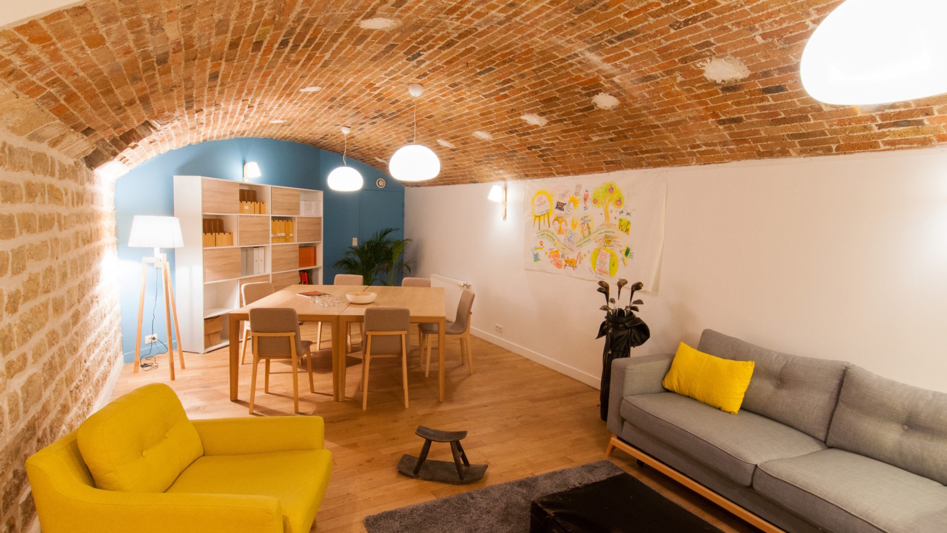 Internal view of the Loft