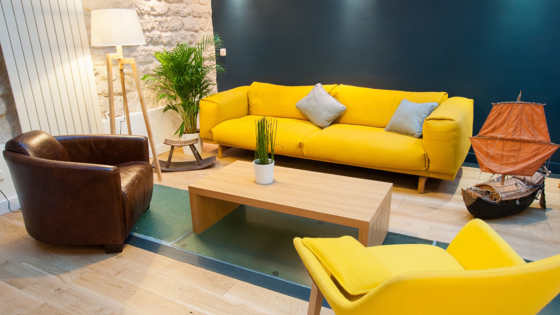 Internal view of the Loft